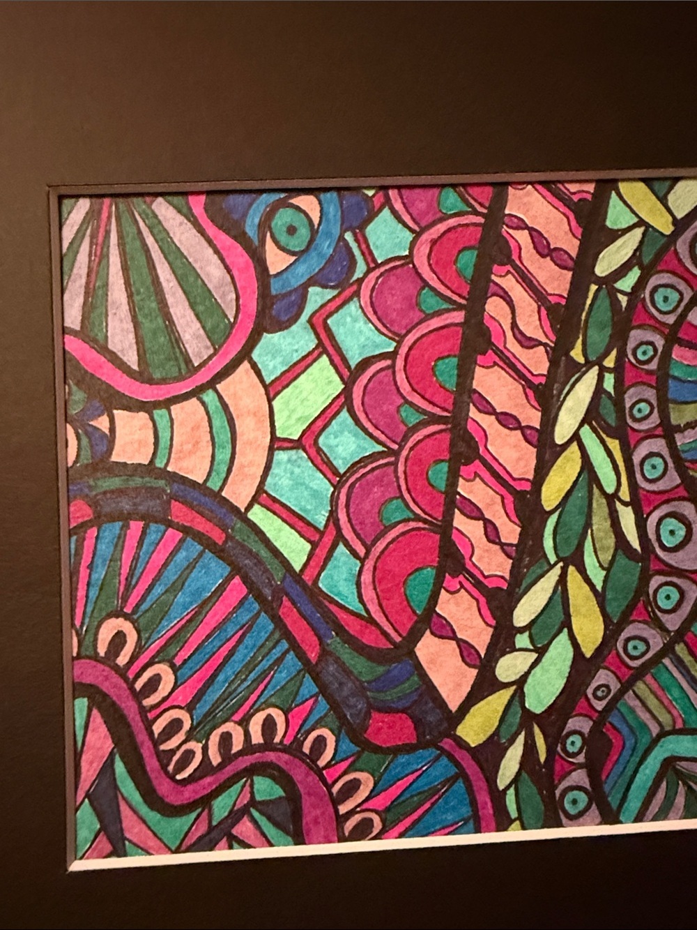 Original Intuitive Abstract Drawing - Picture 3 of 5